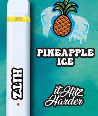 Hitz Pineapple Ice Disposable – Tropical Ice Vape Hitz Pineapple Ice Disposable vape with tropical pineapple flavor and refreshing icy finish