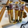 Hitzocristo Flower x Rosin Infused Pre Rolls premium cannabis product packaging
