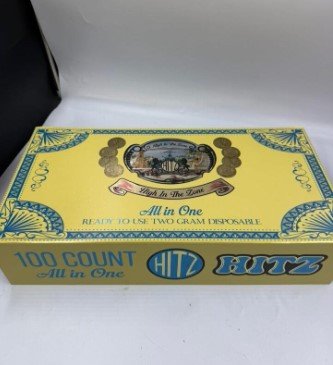 Hitz Gladiator 100 Units Bulk Pack Hitz Infinity Gladiator 2G Disposable 100 units wholesale bulk packaging box