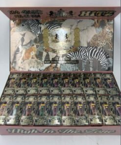 HITZ Safari Series 2G Disposable 100 Count Box with mixed flavor options