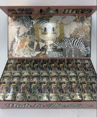 HITZ Safari Series 2G Disposable 100 Count Box – Mixed Flavors HITZ Safari Series 2G Disposable 100 Count Box with mixed flavor options
