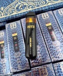 Hitz Blue Edition 2 gram disposable vape with live resin sugar and liquid diamonds